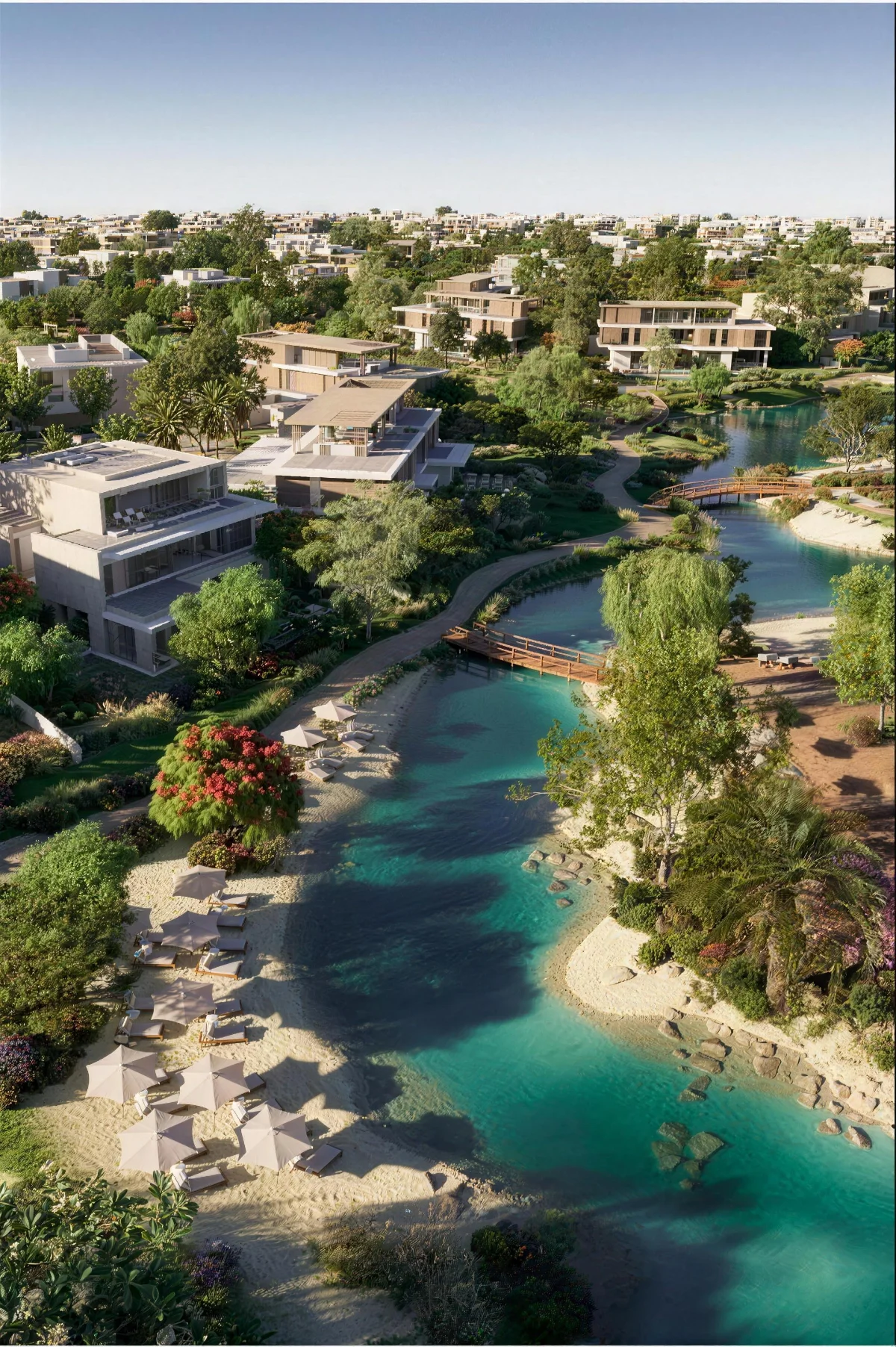 Lagoon walkways
