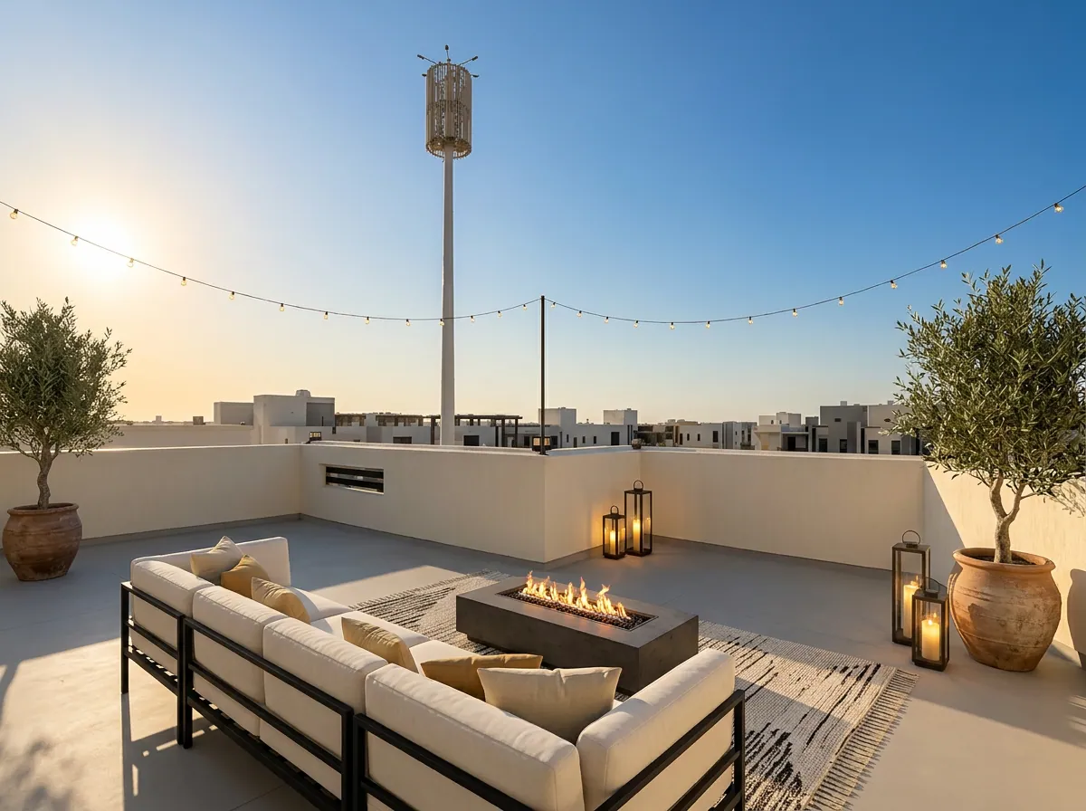Roof terrace