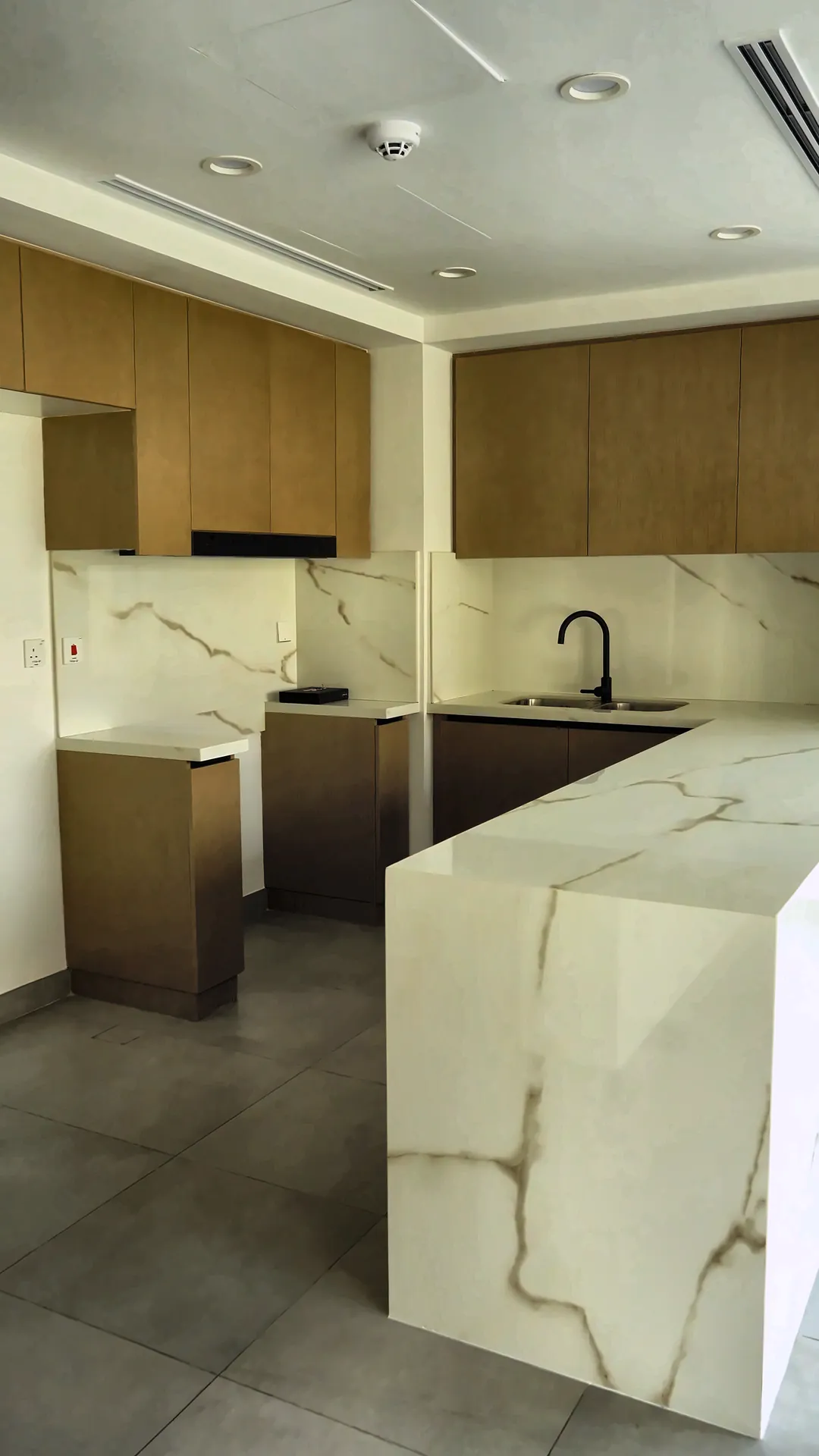 Open-concept kitchen