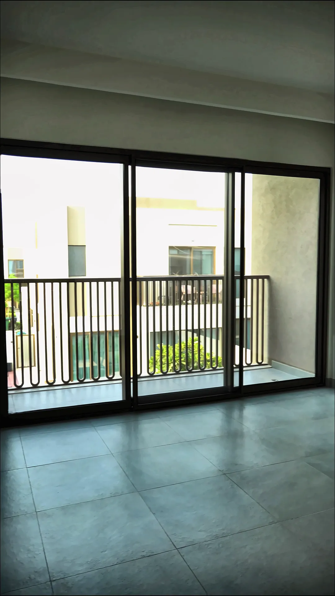 Bedroom with balcony