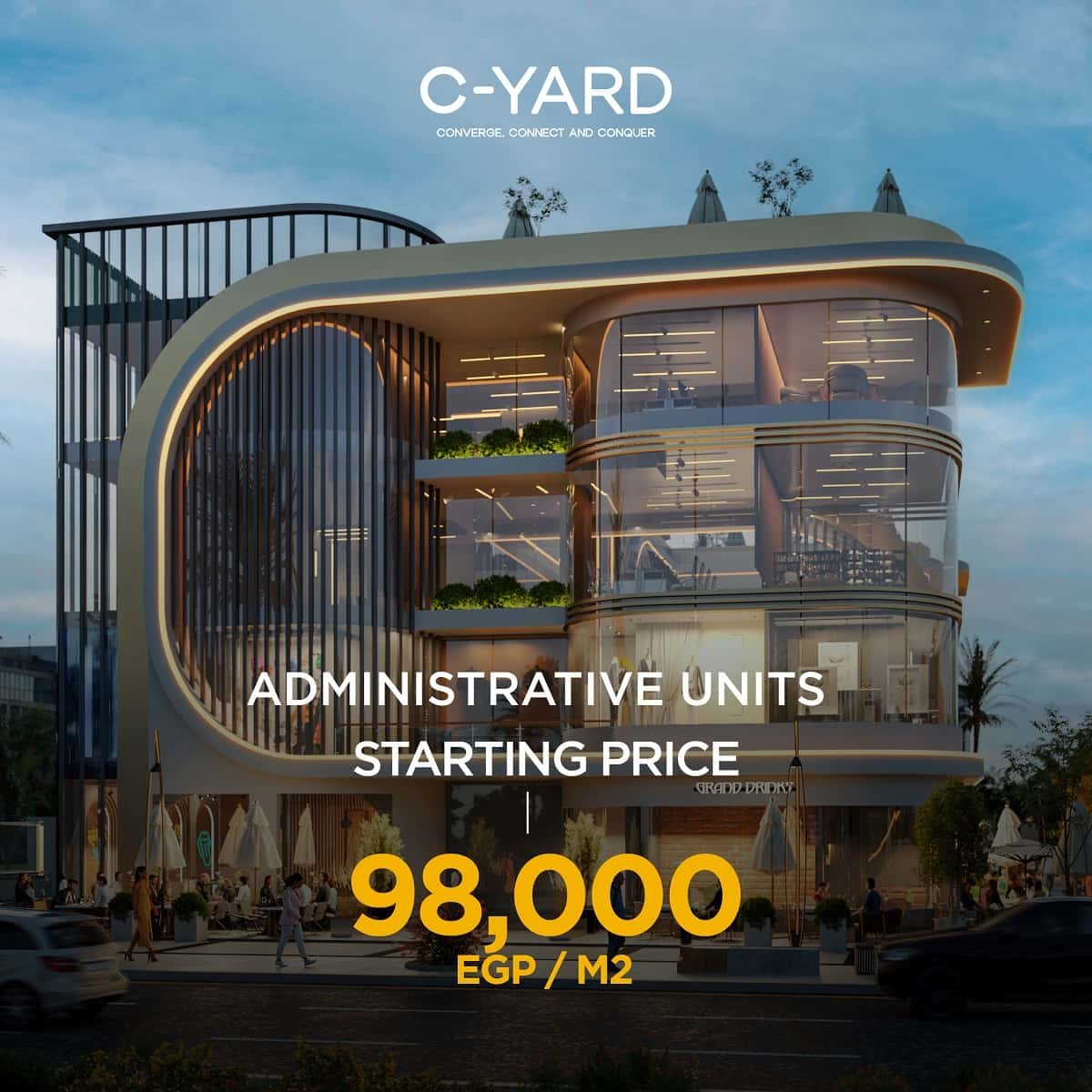 Concrete Developments – C Yard New Cairo